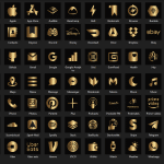 Gold Icons